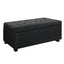 Premium Storage Ottoman - Charcoal