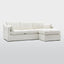 Clovelly 2S LHF Ivory - Cover Only