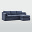 Clovelly 2S LHF Navy - Cover Only