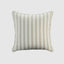55Cm Throw Cushion Natural Wide Stripe