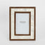 Raya White Shell & Bamboo 4x6 Photo Frame