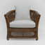 Cayman Armchair Rattan Cream Cushion