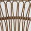 Cayman Rattan Barstool W/Footrest Off White