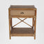 Cayman Rattan One Drawer Bedside Table