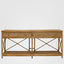 Cayman Large 2 Draw Rattan Console