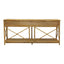 Cayman Large 2 Draw Rattan Console