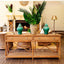 Cayman Large 2 Draw Rattan Console