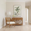 Cayman Rattan 2 Drawer Hamptons Console