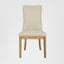 Oakwood Linen Dining Chair Natural