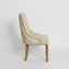 Bordeaux Studded Beige Dining Chair