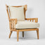 Jackman Coastal Oakwood and Linen Armchair Natural
