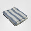 Slip Cover Only - Noosa Hamptons Ottoman Blue Sky Stripe
