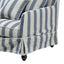 Slip Cover Only - Noosa Hamptons Armchair Blue Sky Stripe