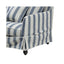 Slip Cover Only - Noosa Hamptons 3 Seat Sofa Blue Sky Stripe