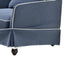 Slip Cover Only - Noosa Hamptons Armchair Navy W/White Piping
