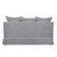 Slip Cover Only - Noosa Hamptons 1.5 Seat Sofa Grey W/White Piping