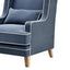 Bondi Armchair Navy W/ White Piping