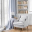 Bondi Armchair Blue Pinstripe