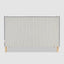 Bondi Hamptons 2 Seat Sofa Blue/White Pin Stripe