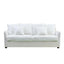 Noosa Hamptons 3 Seat Sofa Bed - Base & Cushion Inserts Only