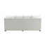 Noosa Hamptons 3 Seat Sofa Bed - Base & Cushion Inserts Only