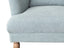 Bayside Pistachio Button Tufted Winged Armchair