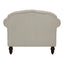 Vaucluse Buttoned Armchair Beige