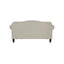 Vaucluse 2 Seat Hamptons Buttoned Sofa Beige Linen Blend