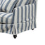 Slip Cover Only - Byron Hamptons 2.5 Seat Sofa Blue Sky