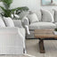 Slip Cover Only - Avalon Hamptons Armchair Cloud Stripe