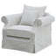Slip Cover Only - Avalon Hamptons Armchair Stone Stripe