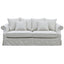 Slip Cover Only - Avalon Hamptons 3 Seat Sofa Stone Stripe