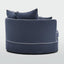 Noosa Hamptons Snuggle Chair Navy with White piping - Slip Cover Only