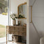 Cambridge 6 Drawer Console Elm Natural