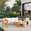 Cassius Outdoor Occasional Dining Chair Natural