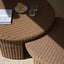 Cassius Outdoor Coffee Tables Nest of 2 Natural