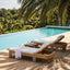 Cassius Sunlounge Natural Outdoor
