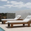 Cassius Sunlounge Natural Outdoor