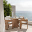 Cassius 1.2m Round Dining Table Natural Outdoor