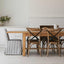 Slip Cover Only - Clifton Dining Chair Blue Stripe