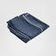 Slip Cover Only - Norfolk Ottoman Navy w/White piping