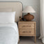 Bayview Bedside 2 DrawerÃ‚Â Natural Whitewash