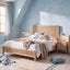 Bayview Bedside 2 DrawerÃ‚Â Natural Whitewash