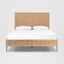 Bayview Queen Bed Natural Whitewash