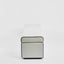 Brighton Storage Ottoman Ivory with Blue Piping