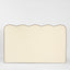 Avoca Bedhead King Ivory with Chocolate Piping
