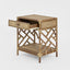 Dynasty Bedside Table 1 Drawer