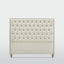 Queenscliff Tufted Bedhead Queen Beige