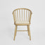 Round Curved Strip Back Dining Chair Natural