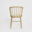Round Curved Strip Back Dining Chair Natural